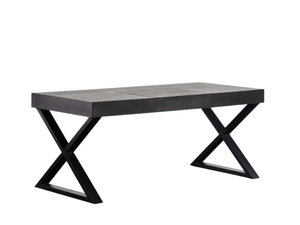 MALTE - Rectangular wooden writing desk with drawers - Desk by XVL