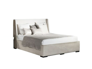 SKY - Fabric storage bed with high headboard - Bed frame by XVL