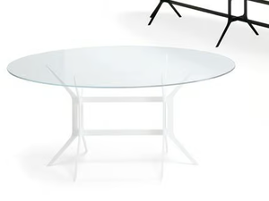 ARABESQUE - Oval crystal table - Table by YDF