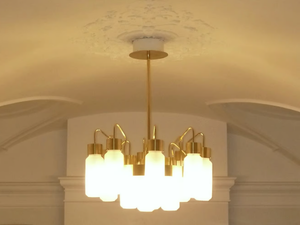 Pendant lamp - Metal chandelier - Ceiling lamp by YDF