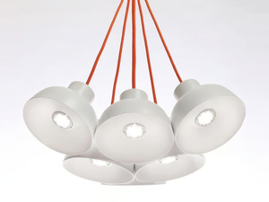 COCO 6 - LED iron pendant lamp - Ceiling lamp by ZAVA