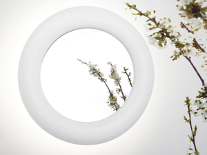 FLOW - Mirror with integrated lighting - Accessories by ZAVA