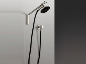 JK21 - Wall-mounted stainless steel handshower with bracket - Shower by ZAZZERI