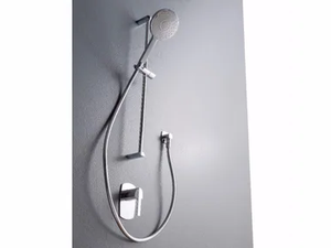 TANGO - Shower wallbar with hand shower - Shower by ZAZZERI