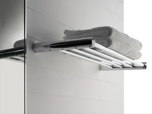 TANGO - Steel bathroom wall shelf - Cabinet by ZAZZERI