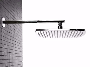 TANGO - Wall-mounted brass overhead shower with arm - Shower by ZAZZERI
