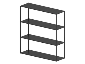 EASY IRONY CONSOLE - Open sectional metal bookcase - Cabinet by Zeus