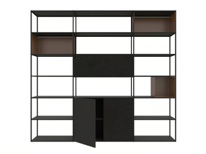 EASY IRONY - Painted metal bookcase - Cabinet by Zeus