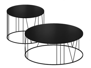 ROMA - Round crystal coffee table - Coffee table by Zeus