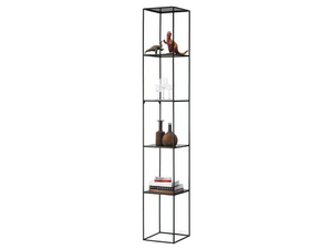 SLIM IRONY COLUMN - Painted metal shelving unit - Cabinet by Zeus