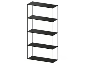 SLIM IRONY - Painted metal shelving unit - Cabinet by Zeus