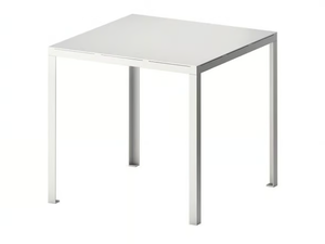 TAVOLO OUTDOOR - Square painted metal garden table - Table by Zeus