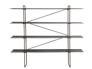 TONDELLA - Wall-mounted plate bookcase - Cabinet by Zeus