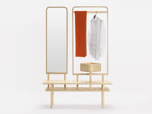 ETTA - Sectional wooden coat rack - Accessories by Zilio A&C