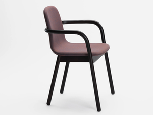 HUG - Fabric chair with armrests - Chair by Zilio A&C