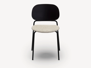 UPON - Stackable wood veneer chair with integrated cushion - Accessories by Zilio A&C