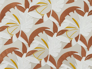 JARDIN SECRET - Embroidered cotton fabric - Accessories by Zimmer + Rohde