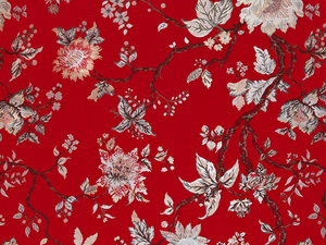 PALERMO - Viscose fabric with floral pattern - Accessories by Zimmer + Rohde