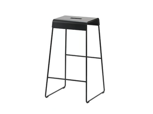 A-STOOL - High sled base powder coated steel stool - Stool by Zone Denmark