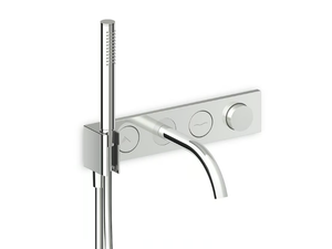 HOOP ZHO786 - 5 hole thermostatic shower set with hand shower - Shower by ZUCCHETTI