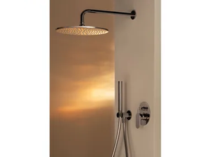 OCTO - Single handle 4 hole shower set with overhead shower - Shower by ZUCCHETTI