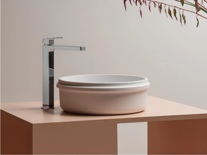 RISE - Countertop round single Cristalplant® washbasin - Washbasin by ZUCCHETTI