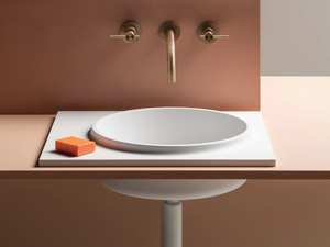 RISE - Round single Cristalplant® washbasin - Washbasin by ZUCCHETTI