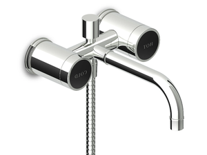 Savoir - 2 hole wall-mounted external bathtub tap - Tap by ZUCCHETTI