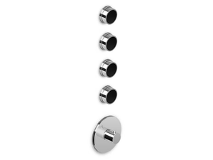 Savoir - 5 hole Recessed thermostatic shower mixer - Shower by ZUCCHETTI
