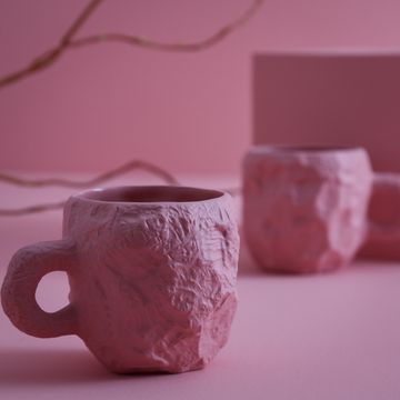 Crockery Pink Mug by 1882 Ltd - view 3