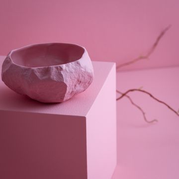 Crockery Pink Bowl by 1882 Ltd - view 2