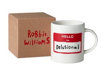 Hello I’m Delusional Mug by 1882 Ltd - view 2