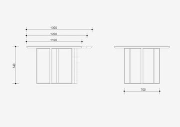 TABLE INK ROUND by woo furniture - view 6