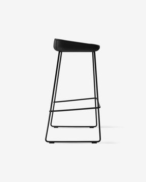 BAR STOOL WAVE LEATHER by woo furniture - view 2