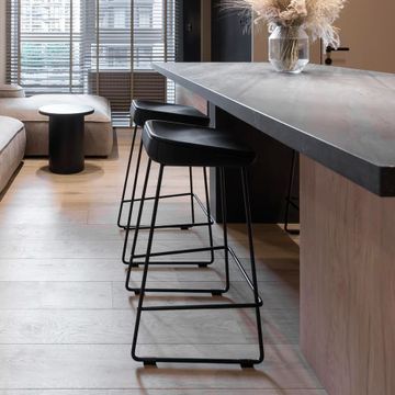 COUNTER STOOL WAVE LEATHER by woo furniture - view 4