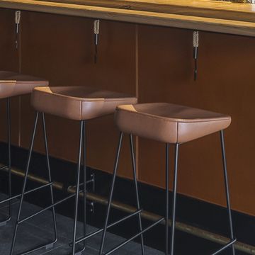 COUNTER STOOL WAVE LEATHER by woo furniture - view 6