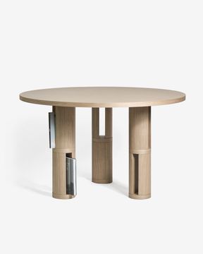 TABLE BIBLIO ROUND by woo furniture - view 2