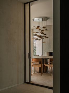 Gold Moon Chandelier by Catellani & Smith - view 6