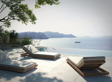Capri - chaise longue by CODE - view 2