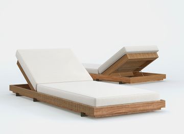 Capri - chaise longue by CODE - view 3