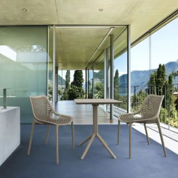 Air Chair Taupe by Contral - view 2