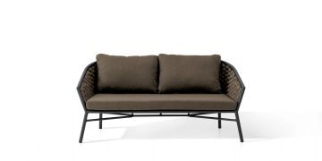 Dub Sofa Anthracite/Taupe by Contral - view 2