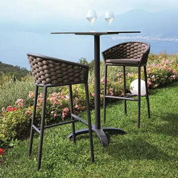 Dub Barstool Anthracite/Taupe by Contral - view 2