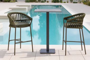 Zurigo Table base Anthracite by Contral - view 4