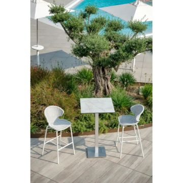 Orly Barstool White by Contral - view 2