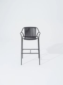 Easy Barstool Anthracite by Contral - view 2