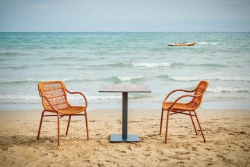 Leaf Armchair Terracotta by Contral - view 3