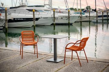 Leaf Armchair Terracotta by Contral - view 4