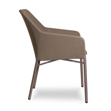 Giselle Armchair Taupe by Contral - view 2