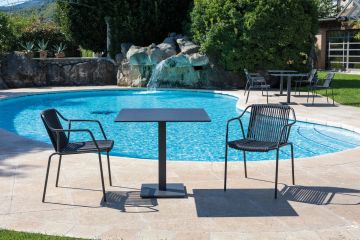 Easy Armchair Anthracite by Contral - view 3